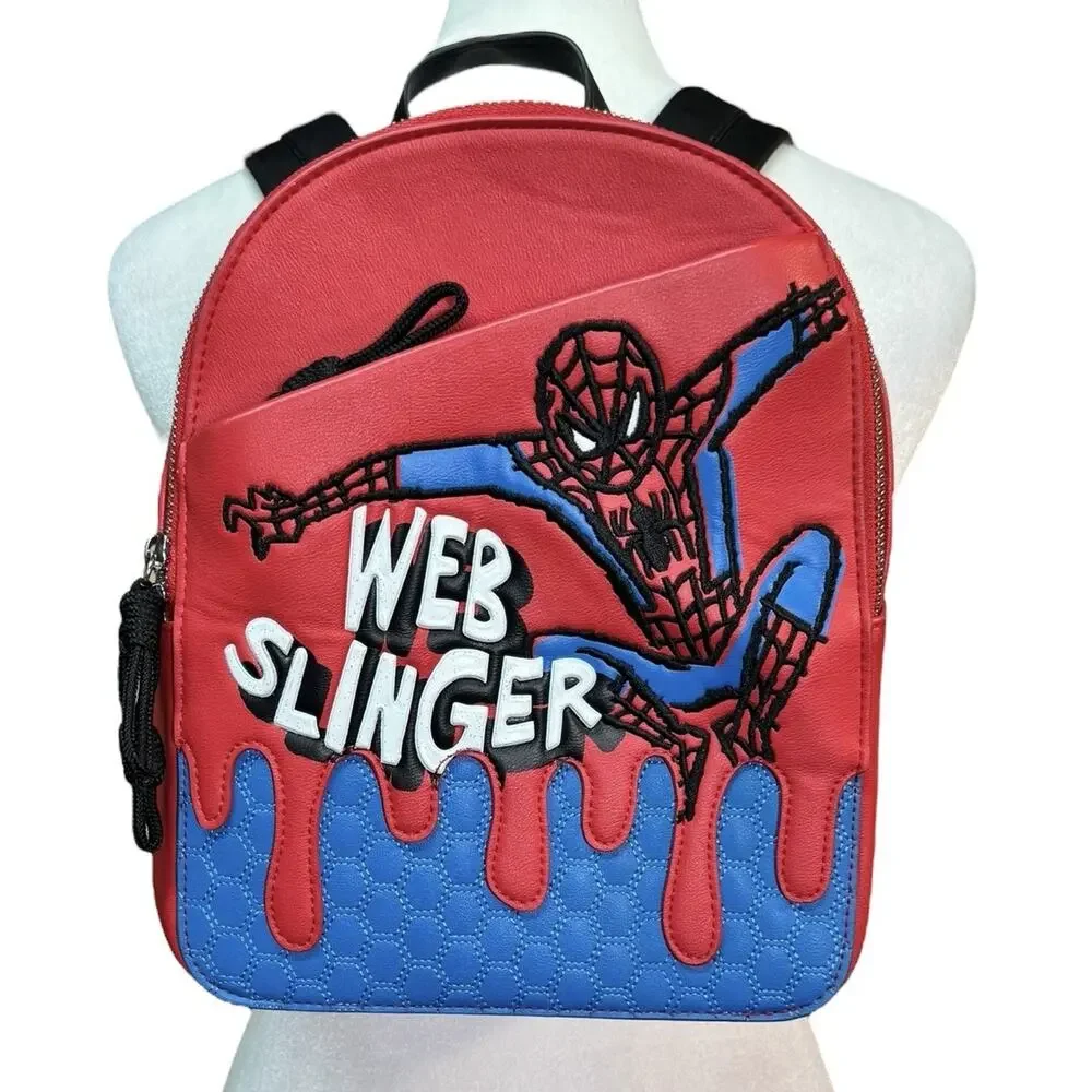 Danielle Nicole Spider-Man Popsicle Mini Backpack Marvel Superhero Comic Bag